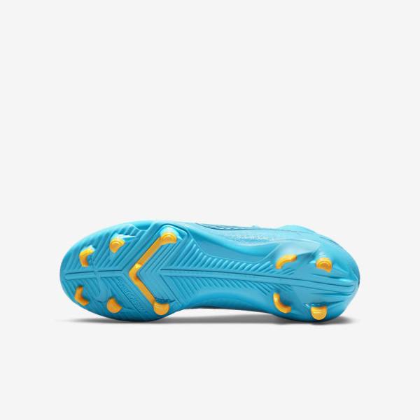 Botas de fútbol Nike Jr. Mercurial Superfly 8 Club MG Older Multi-Ground Niños Azules Naranjas | NK841ZUG