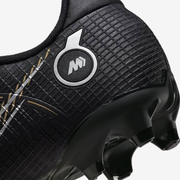 Botas de fútbol Nike Jr. Mercurial Vapor 14 Academy MG Older Multi-Ground Niños Negras Metal Plateadas Gris Metal Doradas | NK827HBV