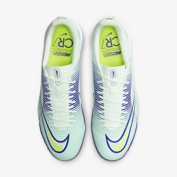 Botas de fútbol Nike Mercurial Dream Speed Vapor 14 Academy TF Turf Hombre Verde Moradas Verde | NK426CLT