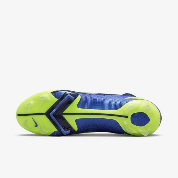 Botas de fútbol Nike Mercurial Superfly 8 Elite FG Firm-Grounds Hombre Azules | NK268UPR