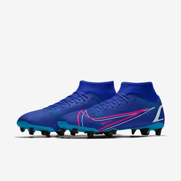 Botas de fútbol Nike Mercurial Superfly 8 Academy By You Custom Hombre Multicolor | NK534GVT