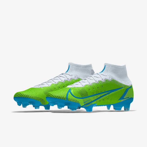 Botas de fútbol Nike Mercurial Superfly 8 Elite By You Custom Mujer Multicolor | NK631BCD