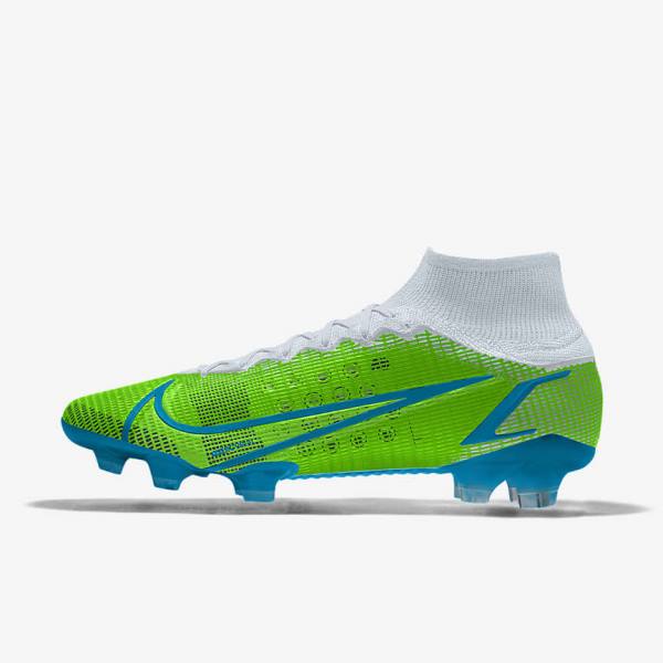 Botas de fútbol Nike Mercurial Superfly 8 Elite By You Custom Mujer Multicolor | NK631BCD