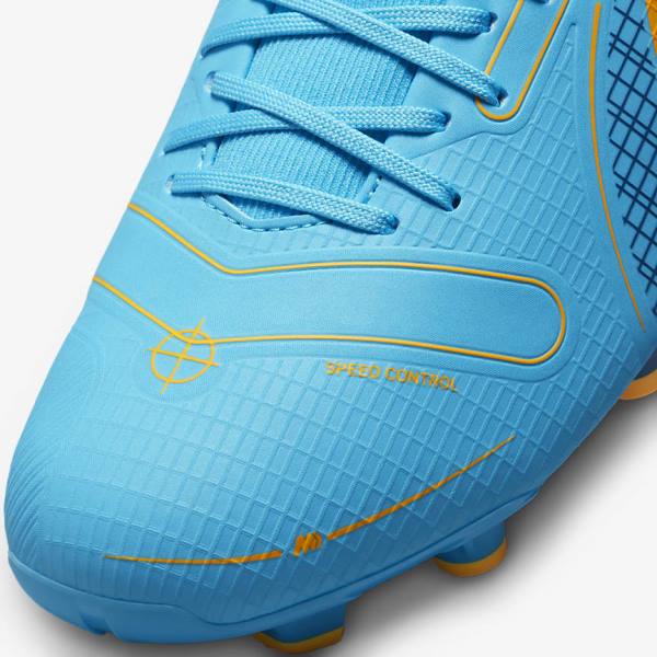 Botas de fútbol Nike Mercurial Superfly 8 Academy MG Multi-Grounds Mujer Azules Naranjas | NK907PWI