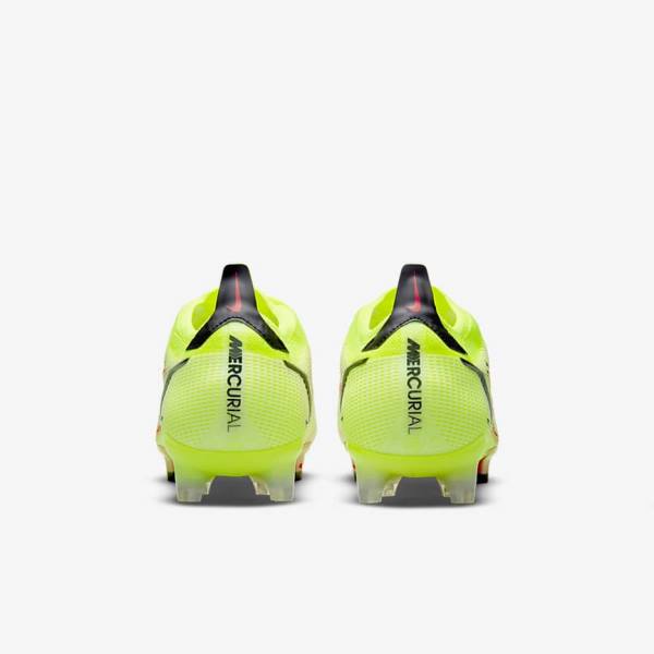 Botas de fútbol Nike Mercurial Vapor 14 Elite FG Firm-Ground Mujer Negras Rojas Claro | NK146SPH