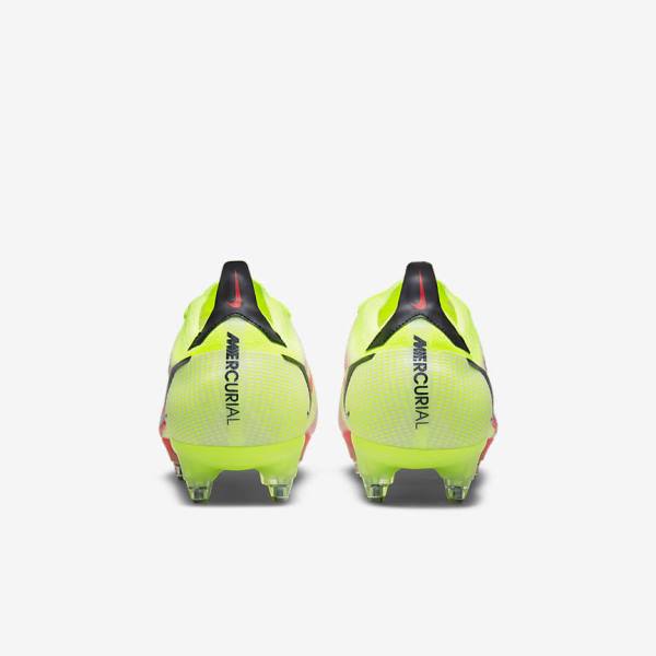 Botas de fútbol Nike Mercurial Vapor 14 Elite SG-Pro AC Soft-Ground Hombre Negras Rojas Claro | NK201VAY