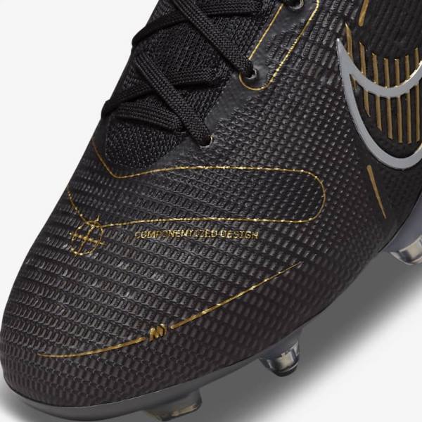 Botas de fútbol Nike Mercurial Vapor 14 Elite SG-PRO Anti-Clog Traction Soft-Grounds Mujer Negras Metal Plateadas Gris Metal Doradas | NK360JLK