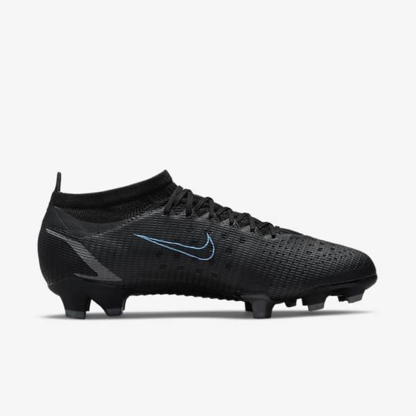 Botas de fútbol Nike Mercurial Vapor 14 Pro FG Firm-Ground Mujer Negras | NK406QJL