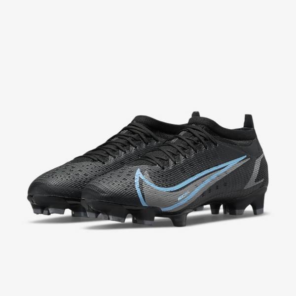 Botas de fútbol Nike Mercurial Vapor 14 Pro FG Firm-Ground Mujer Negras | NK406QJL