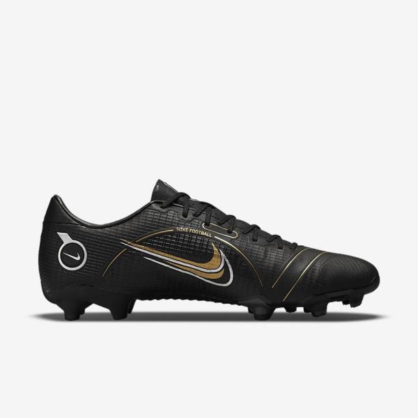 Botas de fútbol Nike Mercurial Vapor 14 Academy MG Multi-Ground Hombre Negras Metal Plateadas Gris Metal Doradas | NK507MQJ