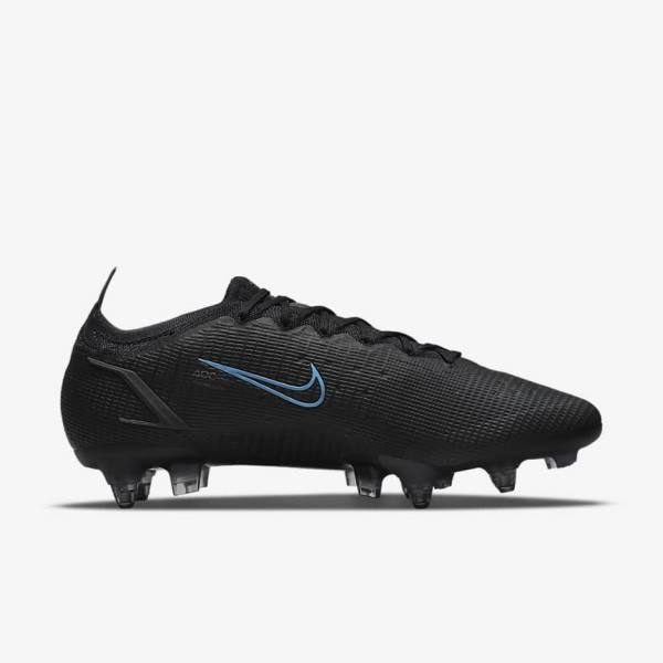 Botas de fútbol Nike Mercurial Vapor 14 Elite SG-Pro AC Soft-Ground Hombre Negras Gris | NK598CBJ