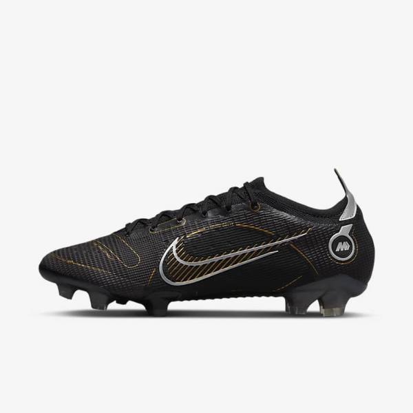 Botas de fútbol Nike Mercurial Vapor 14 Elite FG Firm-Grounds Mujer Negras Metal Plateadas Gris Metal Doradas | NK716UIZ