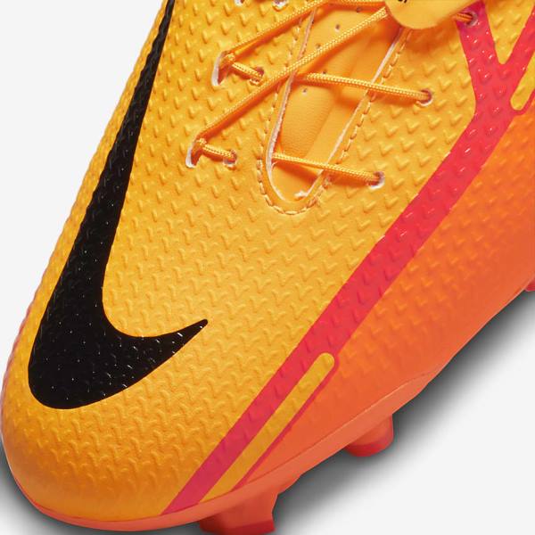 Botas de fútbol Nike Phantom GT2 Academy FlyEase MG Multi-Grounds Hombre Naranjas Rojas Claro Negras | NK061PBM