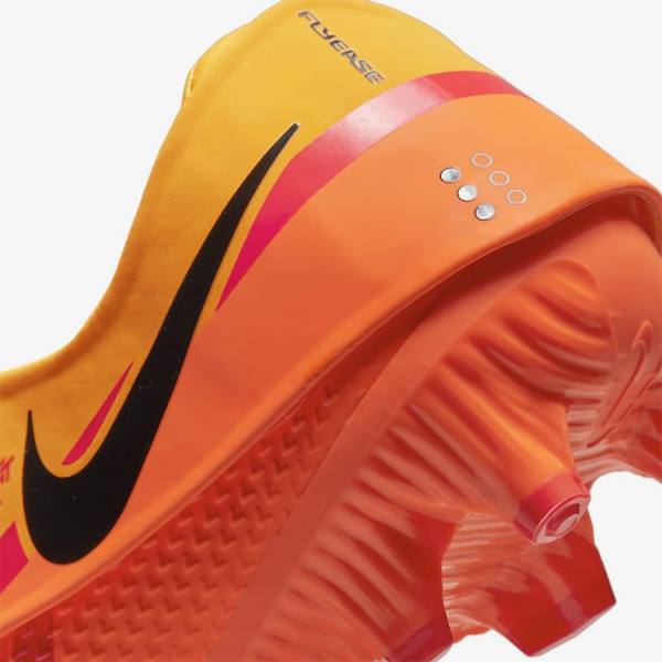 Botas de fútbol Nike Phantom GT2 Academy FlyEase MG Multi-Grounds Mujer Naranjas Rojas Claro Negras | NK260SXF