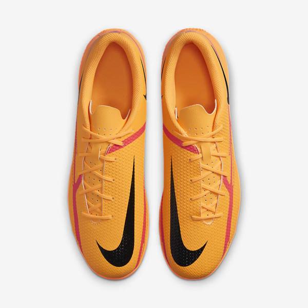 Botas de fútbol Nike Phantom GT2 Club IC Indoor Court Hombre Naranjas Rojas Claro Negras | NK951YCT