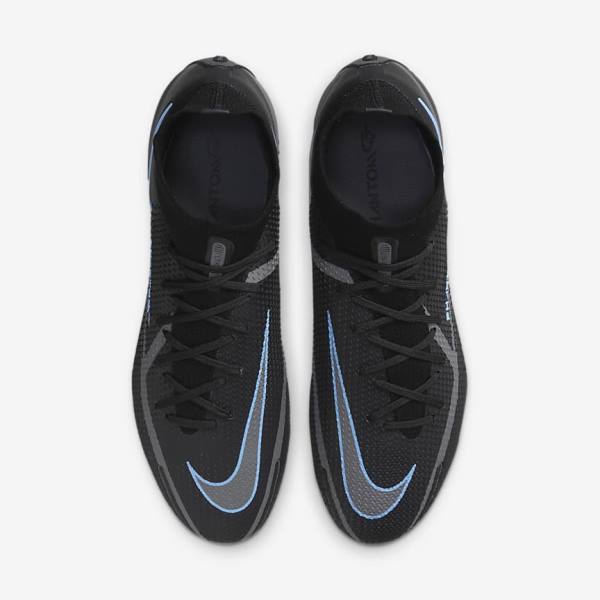 Botas de fútbol Nike Phantom GT2 Dynamic Fit Elite FG Firm-Ground Hombre Negras Gris | NK056ZNU