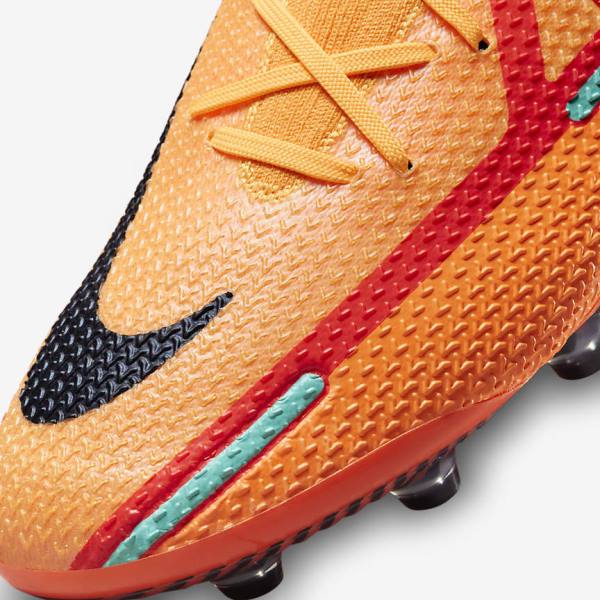 Botas de fútbol Nike Phantom GT2 Elite AG-Pro Artificial-Grass Hombre Naranjas Rojas Claro Negras | NK519ZQR