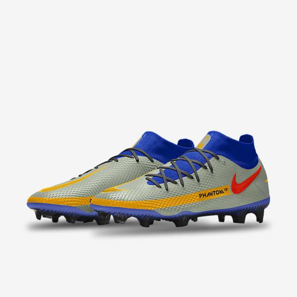 Botas de fútbol Nike Phantom GT Elite By You Custom Firm Ground Hombre Multicolor | NK561ZVM