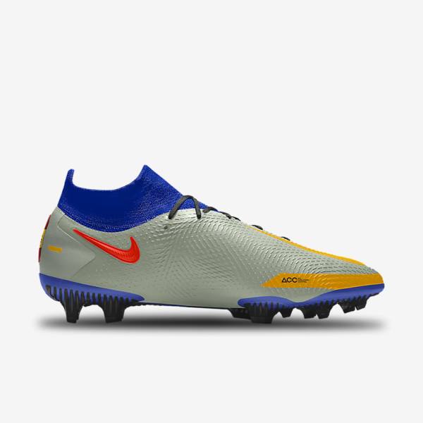 Botas de fútbol Nike Phantom GT Elite By You Custom Firm Ground Hombre Multicolor | NK561ZVM