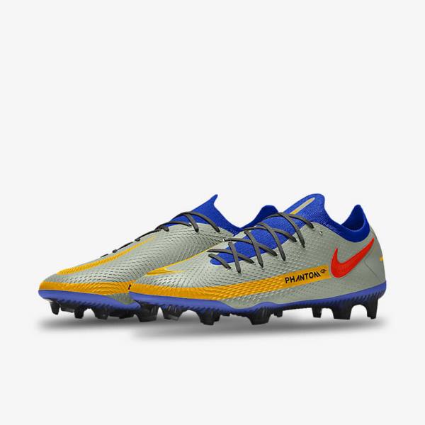 Botas de fútbol Nike Phantom GT Elite By You Custom Firm Ground Mujer Multicolor | NK784QIO