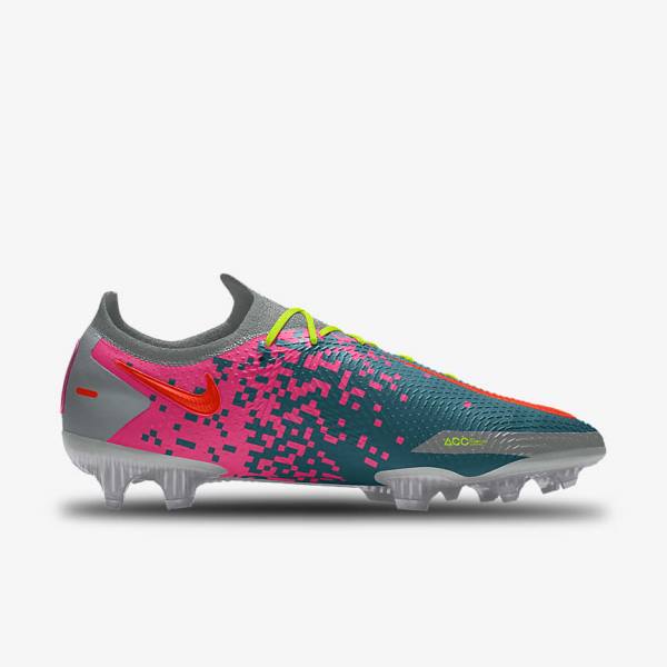 Botas de fútbol Nike Phantom GT Elite By You Custom Firm Ground Hombre Multicolor | NK957CYO