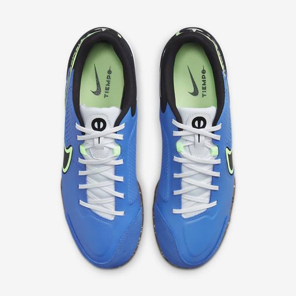 Botas de fútbol Nike Tiempo Legend 9 Academy IC Indoor-Court Mujer Azules Claro Verde Claro Marrones Negras | NK503WIS