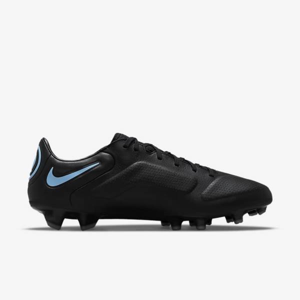 Botas de fútbol Nike Tiempo Legend 9 Pro FG Firm-Ground Hombre Negras Gris | NK653FZK