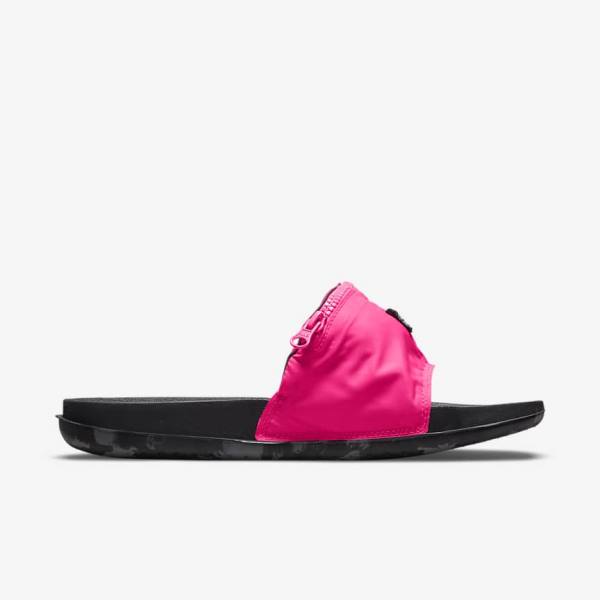 Chanclas Nike OffCourt Be True Hombre Rosas | NK482KQX