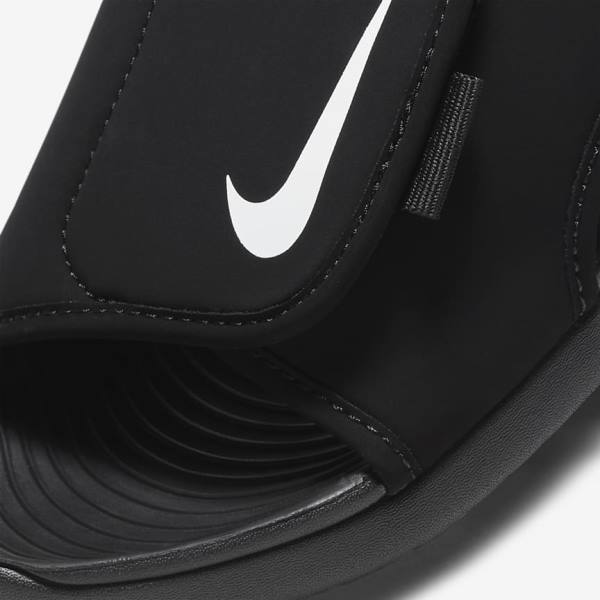 Sandalias Nike Sunray Adjust 5 V2 Younger and Older Niños Negras Blancas | NK893AOU