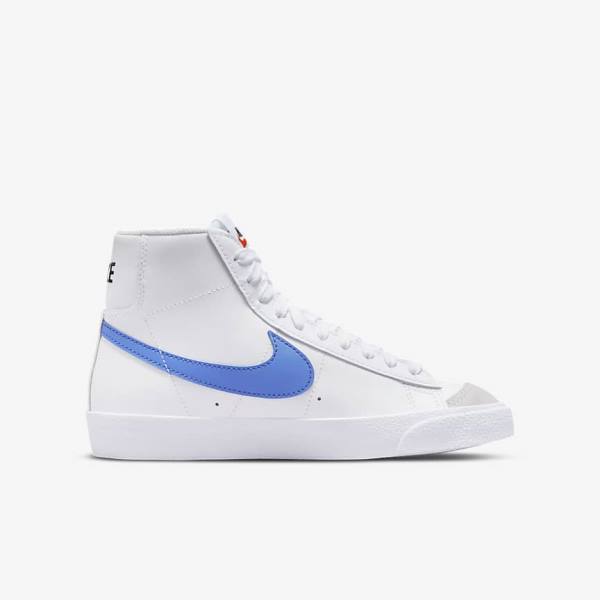 Zapatillas Baloncesto Nike Blazer Mid 77 Older Niños Blancas Azules Negras Rojas | NK510QMF