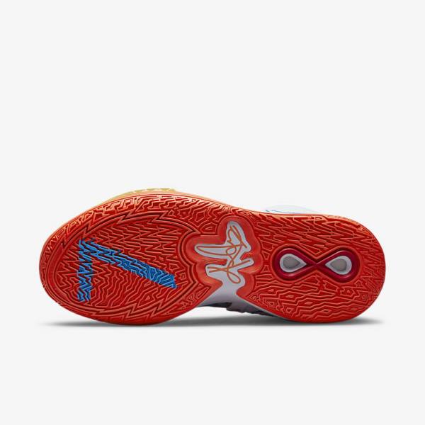 Zapatillas Baloncesto Nike Kyrie Infinity Hombre Blancas Rojas Doradas Azules Claro | NK256VZJ