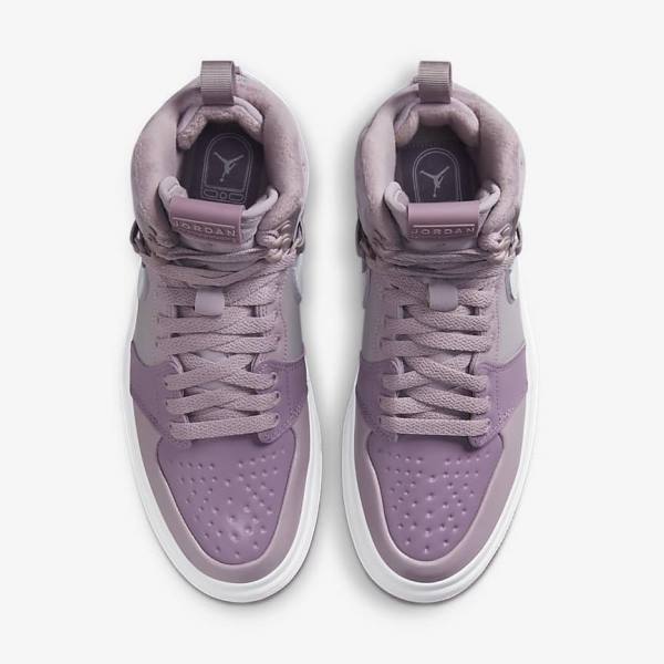 Zapatillas Jordan Nike Air Jordan 1 Acclimate Mujer Moradas Gris Blancas | NK362GKP