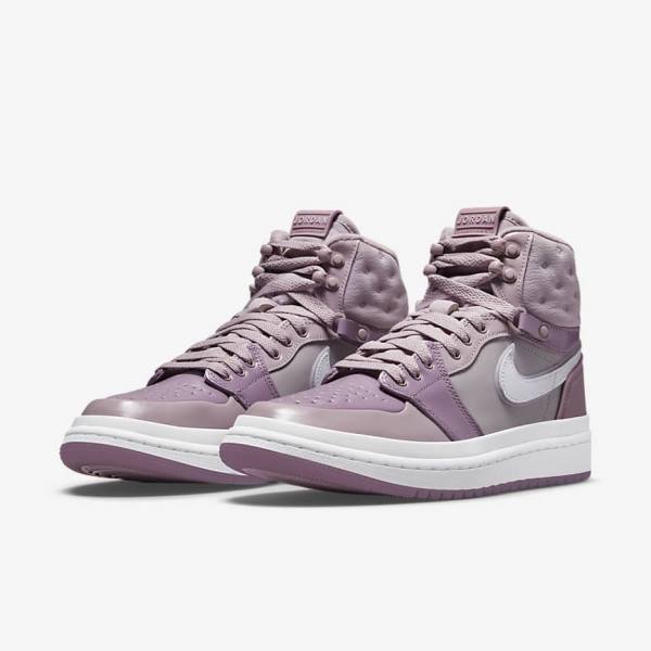 Zapatillas Jordan Nike Air Jordan 1 Acclimate Mujer Moradas Gris Blancas | NK362GKP