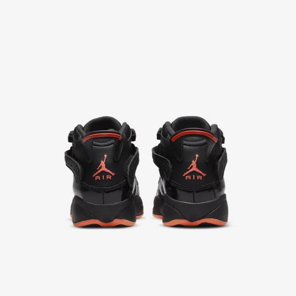 Zapatillas Jordan Nike Jordan 6 Rings Older Niños Negras | NK327OWA