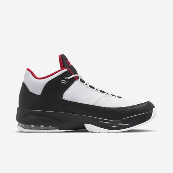 Zapatillas Jordan Nike Jordan Max Aura 3 Hombre Blancas Negras Rojas | NK197DKP