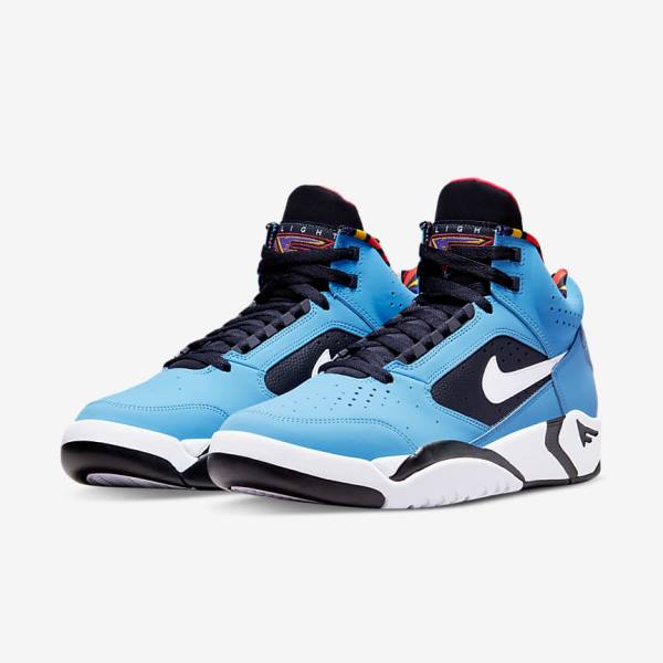 Zapatillas Nike Air Flight Lite Mid Hombre Azules Rojas Verde Blancas | NK392STC