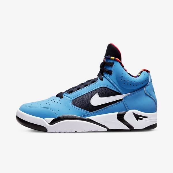 Zapatillas Nike Air Flight Lite Mid Hombre Azules Rojas Verde Blancas | NK392STC