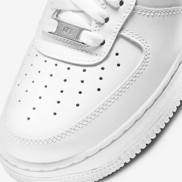 Zapatillas Nike Air Force 1 07 Mujer Blancas | NK413ART