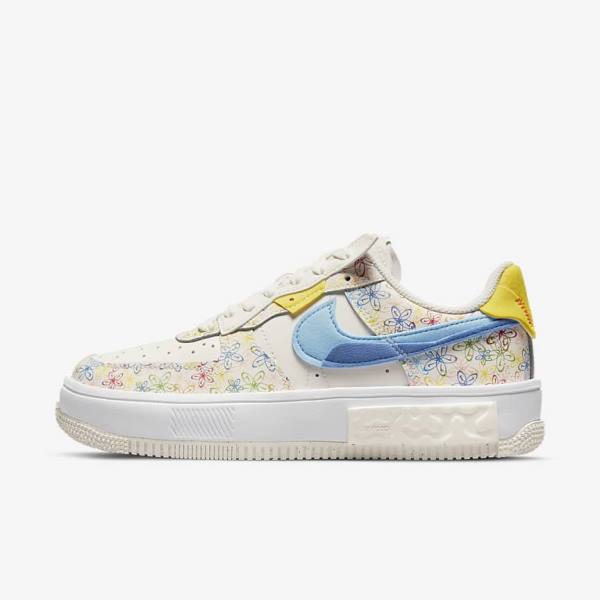 Zapatillas Nike Air Force 1 Fontanka Mujer Azul Real Azules | NK469YAM