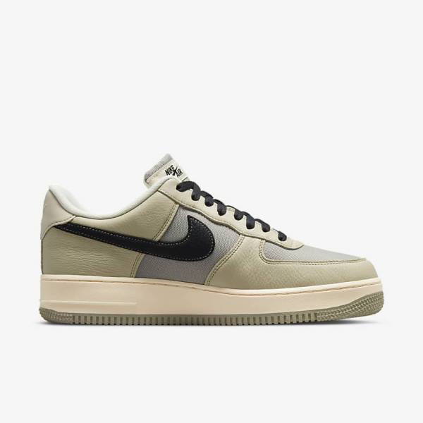 Zapatillas Nike Air Force 1 GTX Hombre Kaki Blancas Negras | NK436WMC