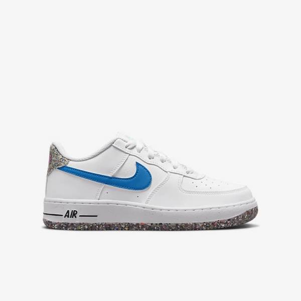 Zapatillas Nike Air Force 1 LV8 Older Niños Blancas Verde Menta Rosas Azules Claro | NK870OBN