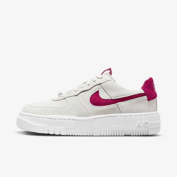 Zapatillas Nike Air Force 1 Pixel Mujer Blancas | NK986VEL