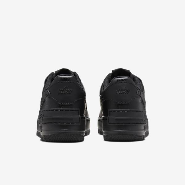 Zapatillas Nike Air Force 1 Shadow Mujer Negras | NK875HDA