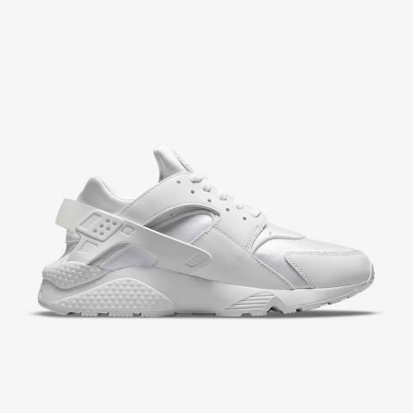 Zapatillas Nike Air Huarache Hombre Blancas Plateadas | NK325VNX