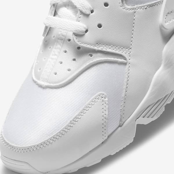 Zapatillas Nike Air Huarache Hombre Blancas Plateadas | NK325VNX