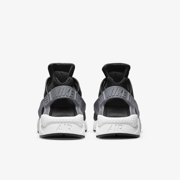 Zapatillas Nike Air Huarache J22 Hombre Negras Gris Blancas | NK284PBJ