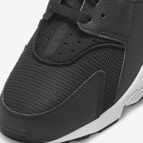 Zapatillas Nike Air Huarache J22 Hombre Negras Gris Blancas | NK284PBJ