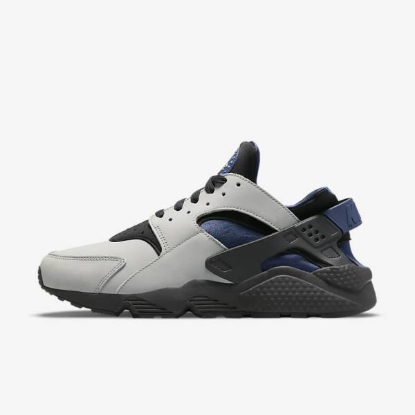 Zapatillas Nike Air Huarache LE Hombre Gris Negras Azul Marino | NK629YEM