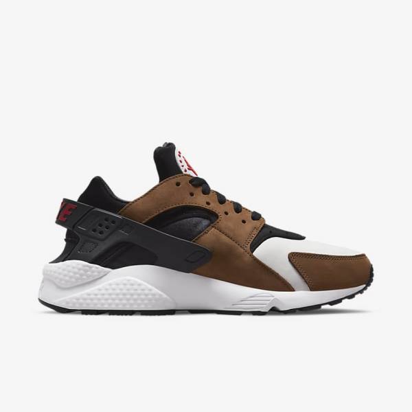 Zapatillas Nike Air Huarache LE Hombre Negras Blancas Rojas | NK372XSF