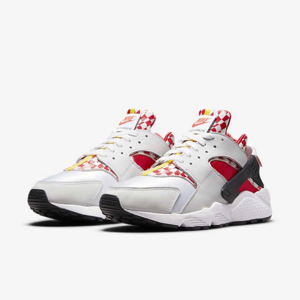 Zapatillas Nike Air Huarache Premium Liverpool F.C. Hombre Blancas Amarillo Rojas | NK507ALM